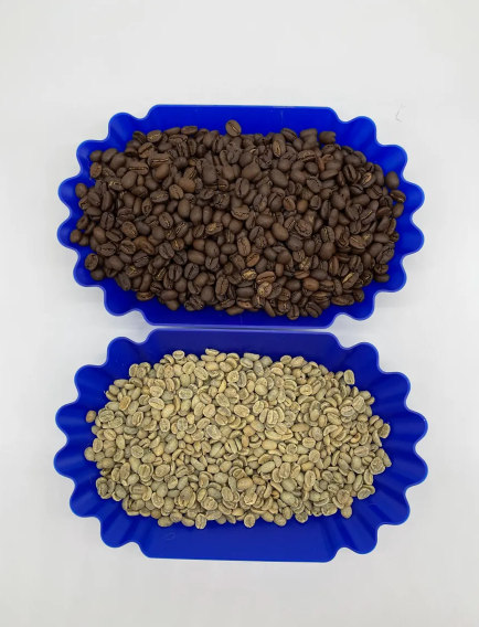 Coffee bean trays