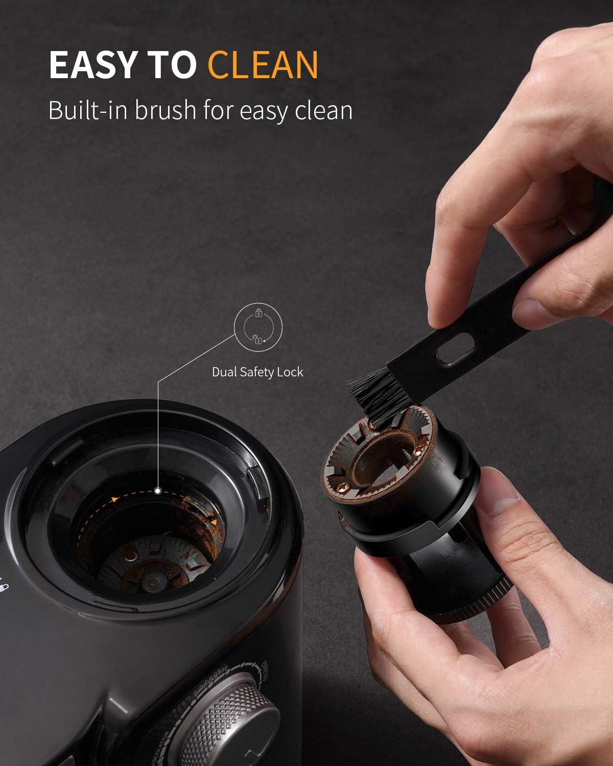 most effective ways to clean coffee bean grinder